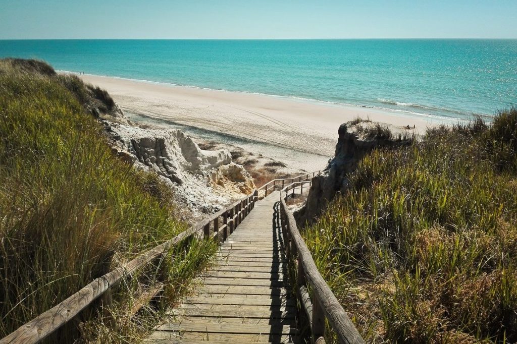 entorno, playas y parajes de mazagon huelva